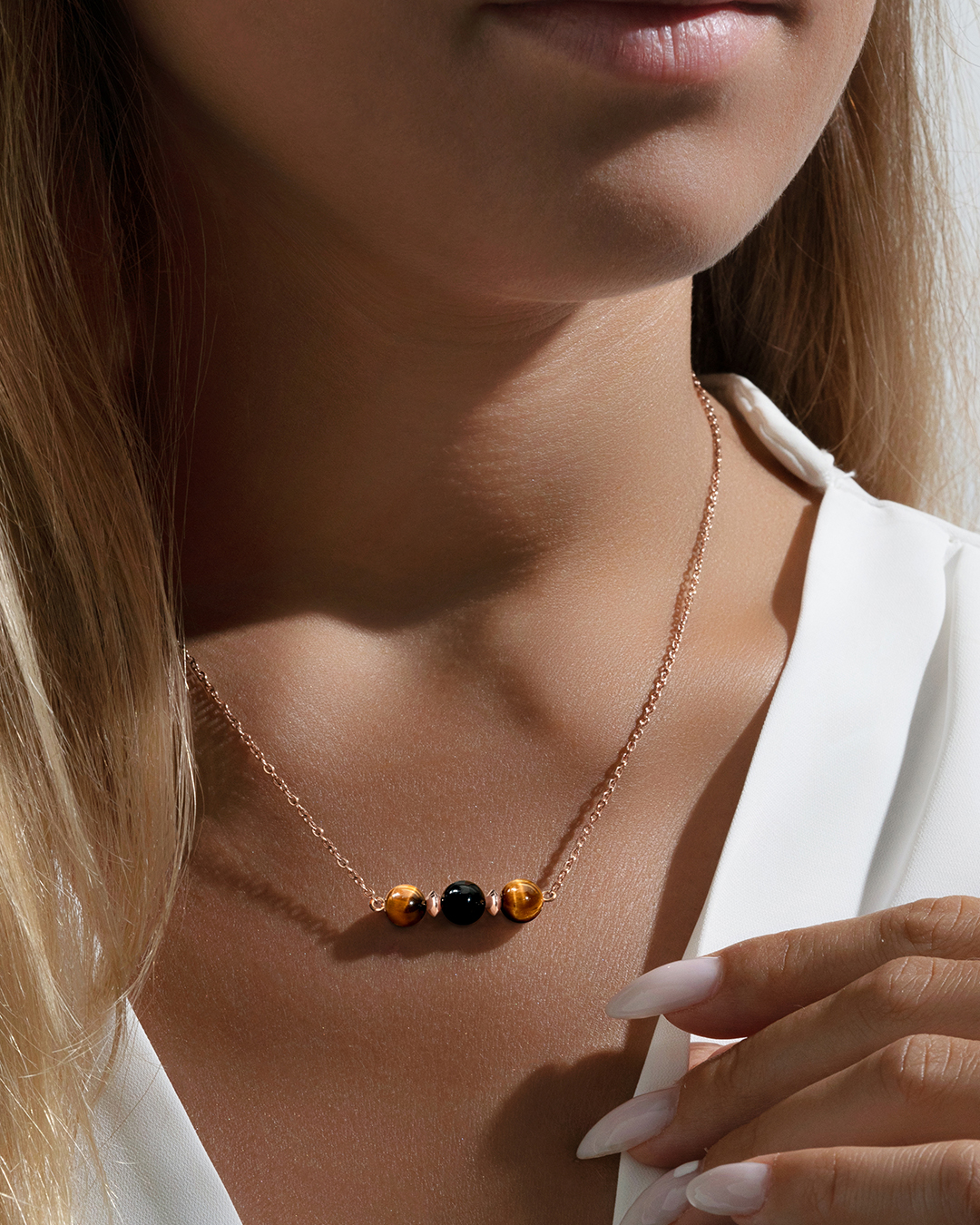 Pendentif Lithothérapie Protection