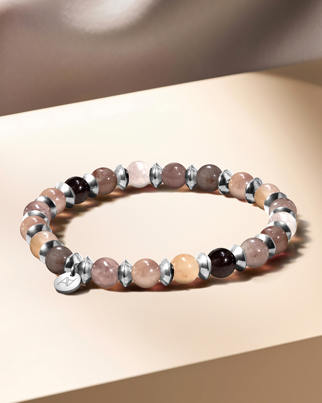 Bracelet Opale rose Savoca