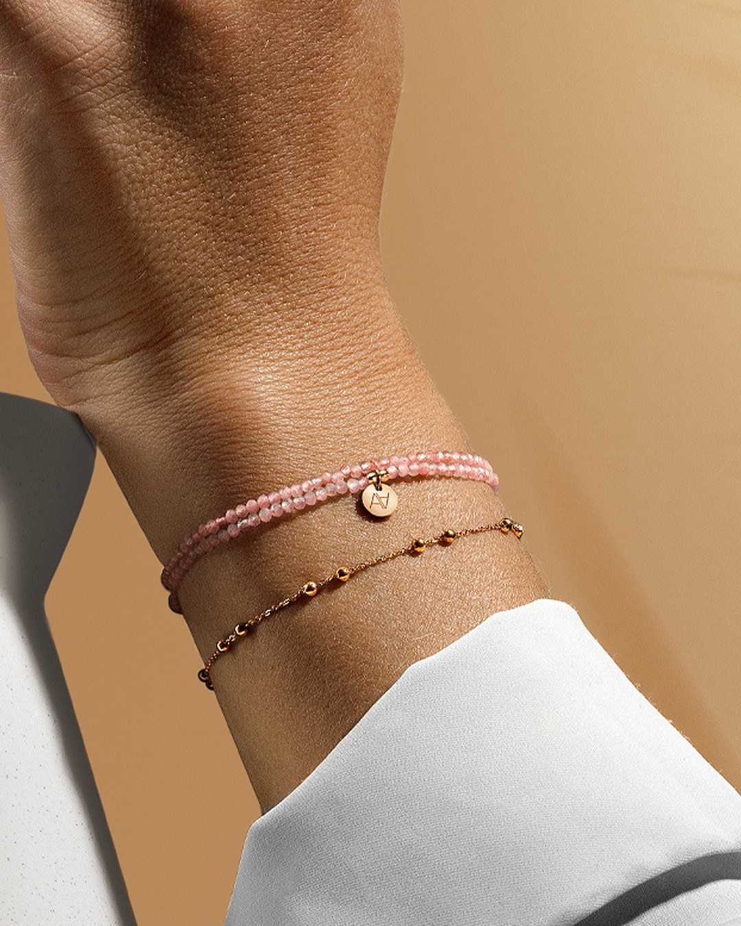 Lifestyle Bracelet Quartz rose Comissillo