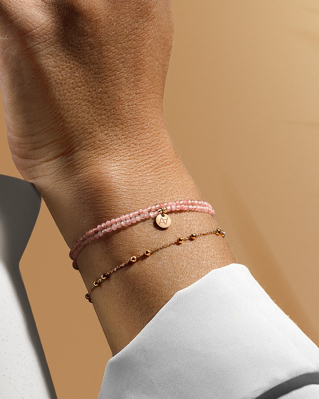 Lifestyle Bracelet Quartz rose Comissillo