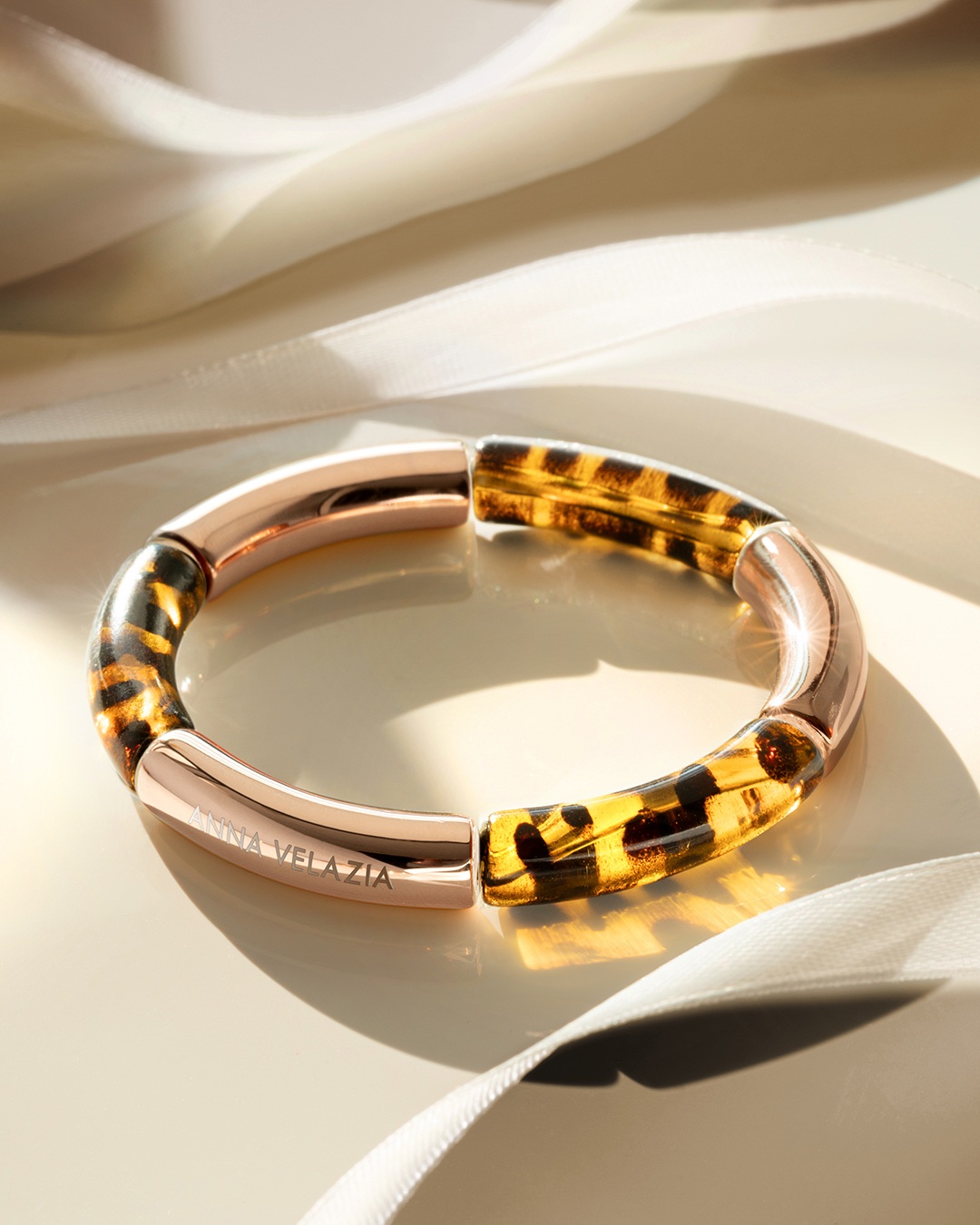 Bracelet Acétate Léopard Livenzo