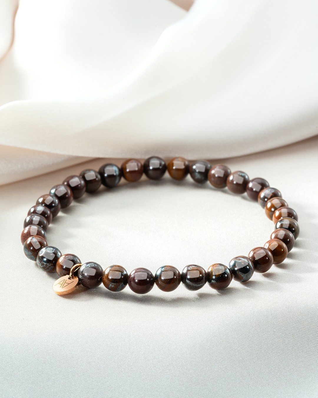 Bracelet Pierres naturelles Bracelet œil de fer 6mm