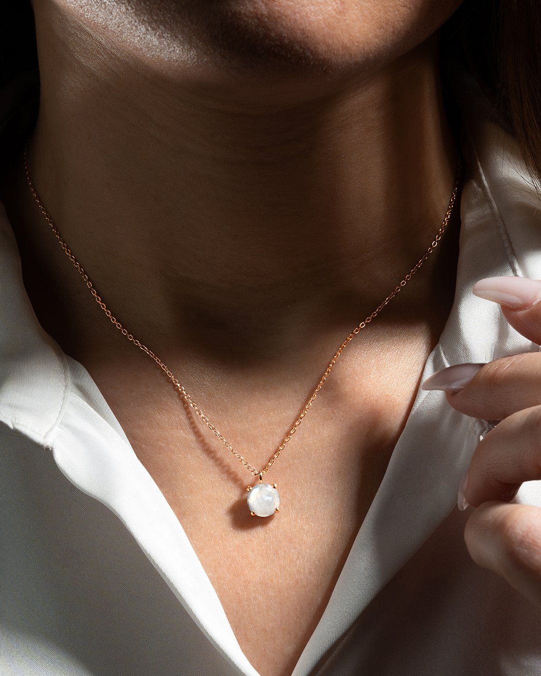 Pendentif Pierre de lune Millazio