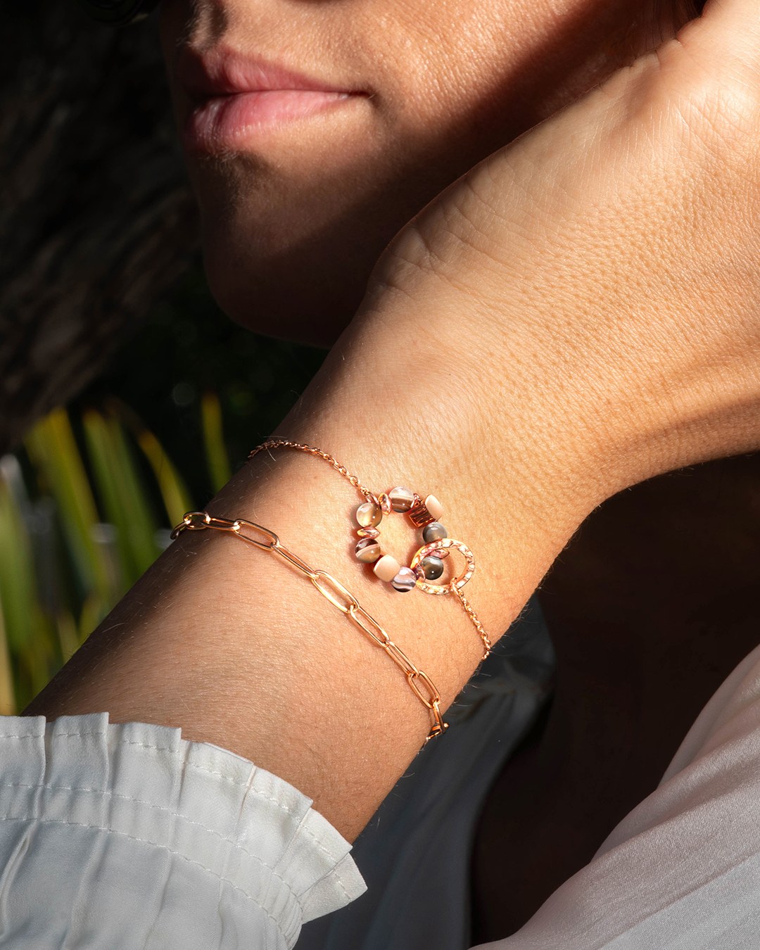 Bracelet Agate du Botswana Savana