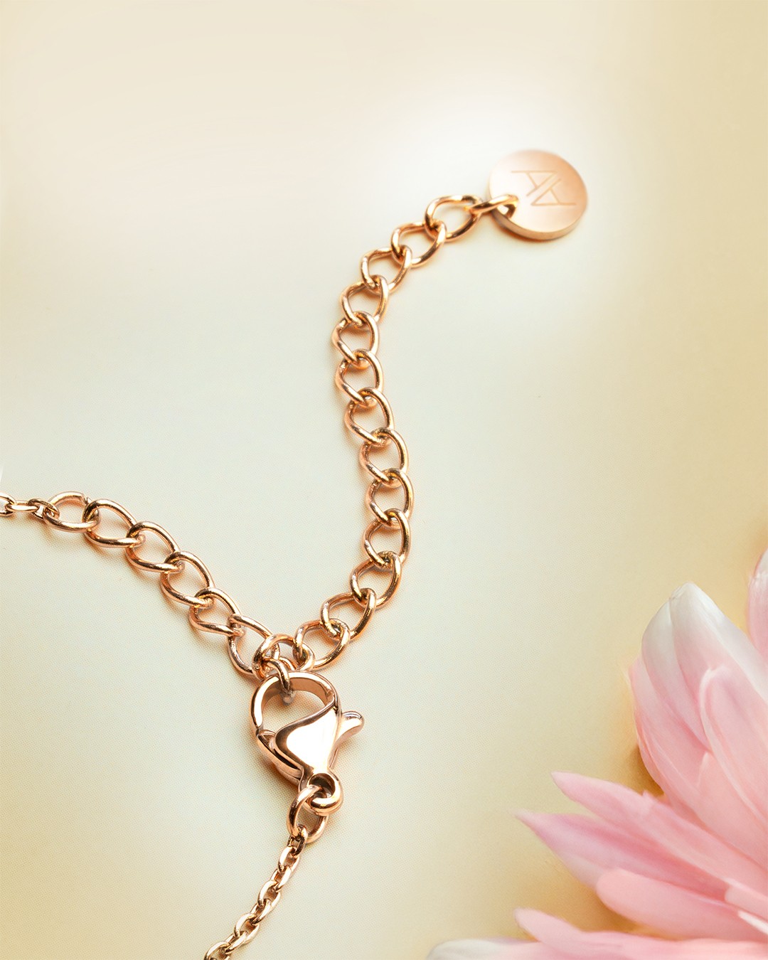 Packshot Bracelet Quartz rose Aurora