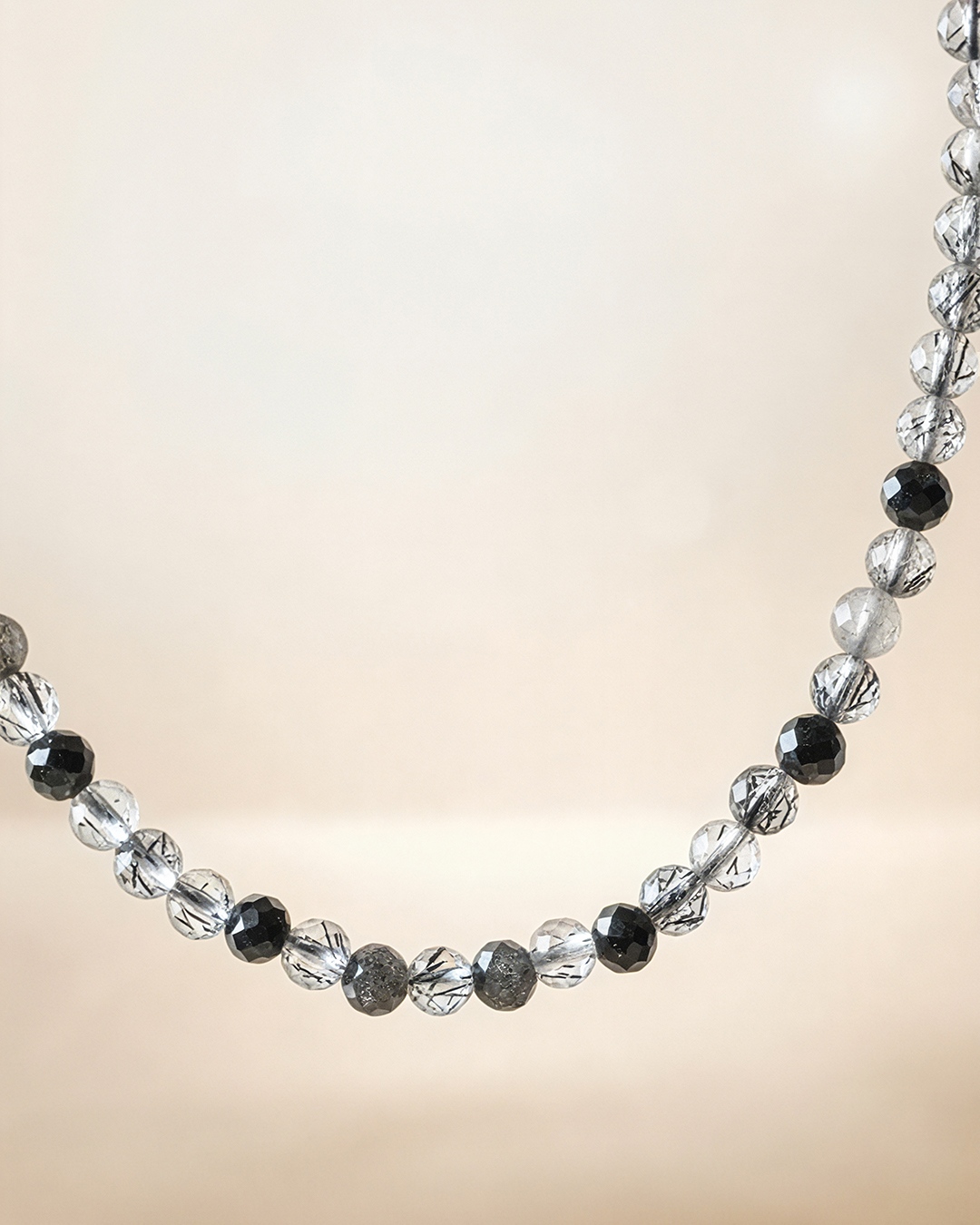 Pendentif Quartz rutile tourmaliné Rimini