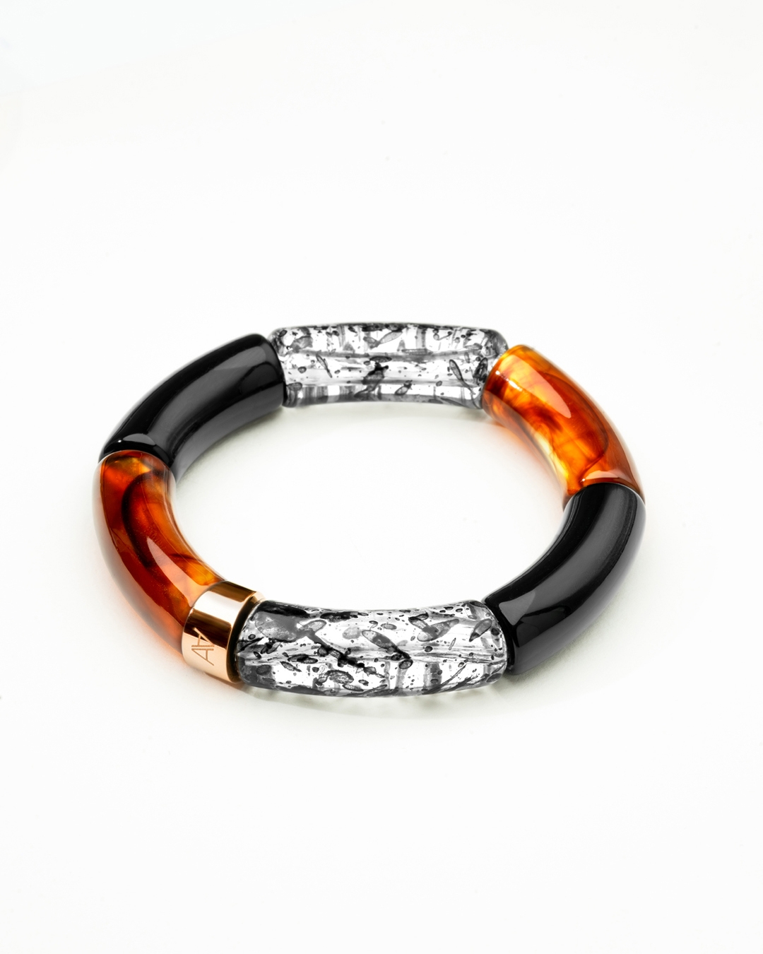 Packshot Bracelet Lueurs d'automne Voile d’Ébène marron Palena