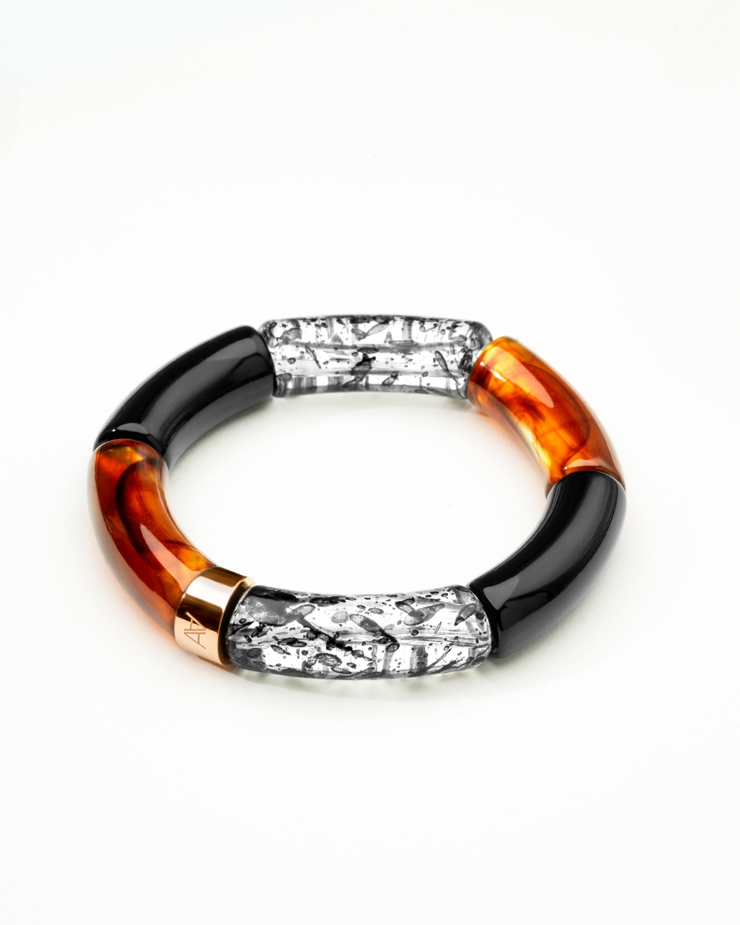 Packshot Bracelet Lueurs d'automne Voile d’Ébène marron Palena