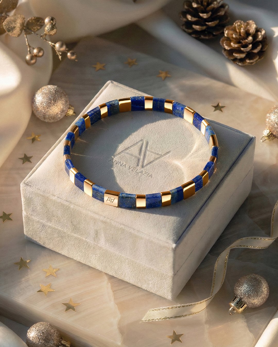 Packshot Bracelet Lapis lazuli Dolcedo