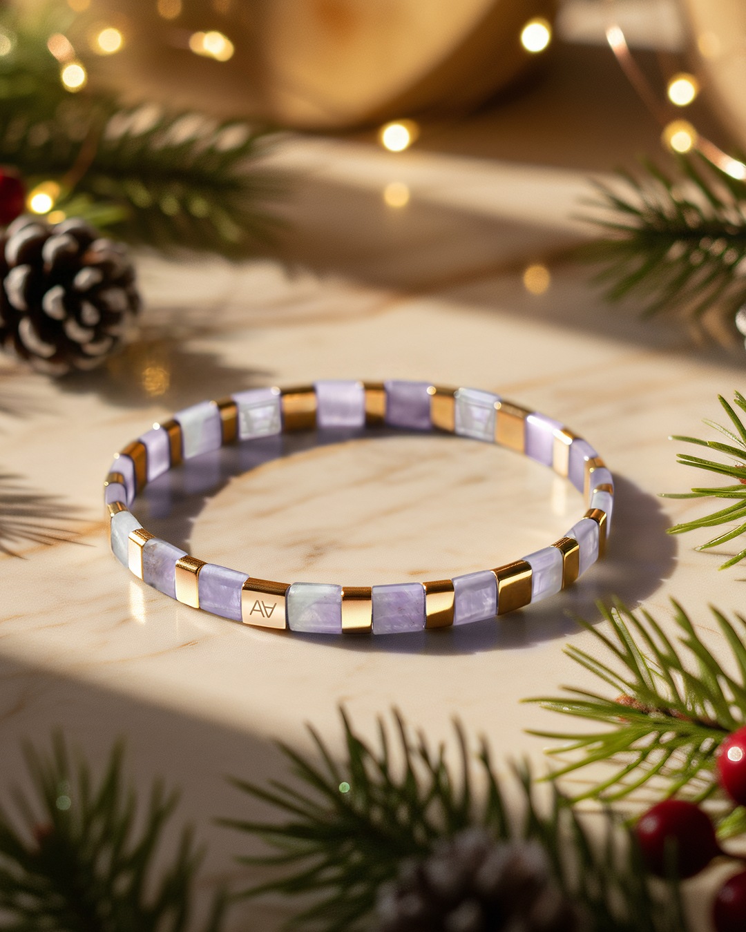 Packshot Bracelet Améthyste Sarnano