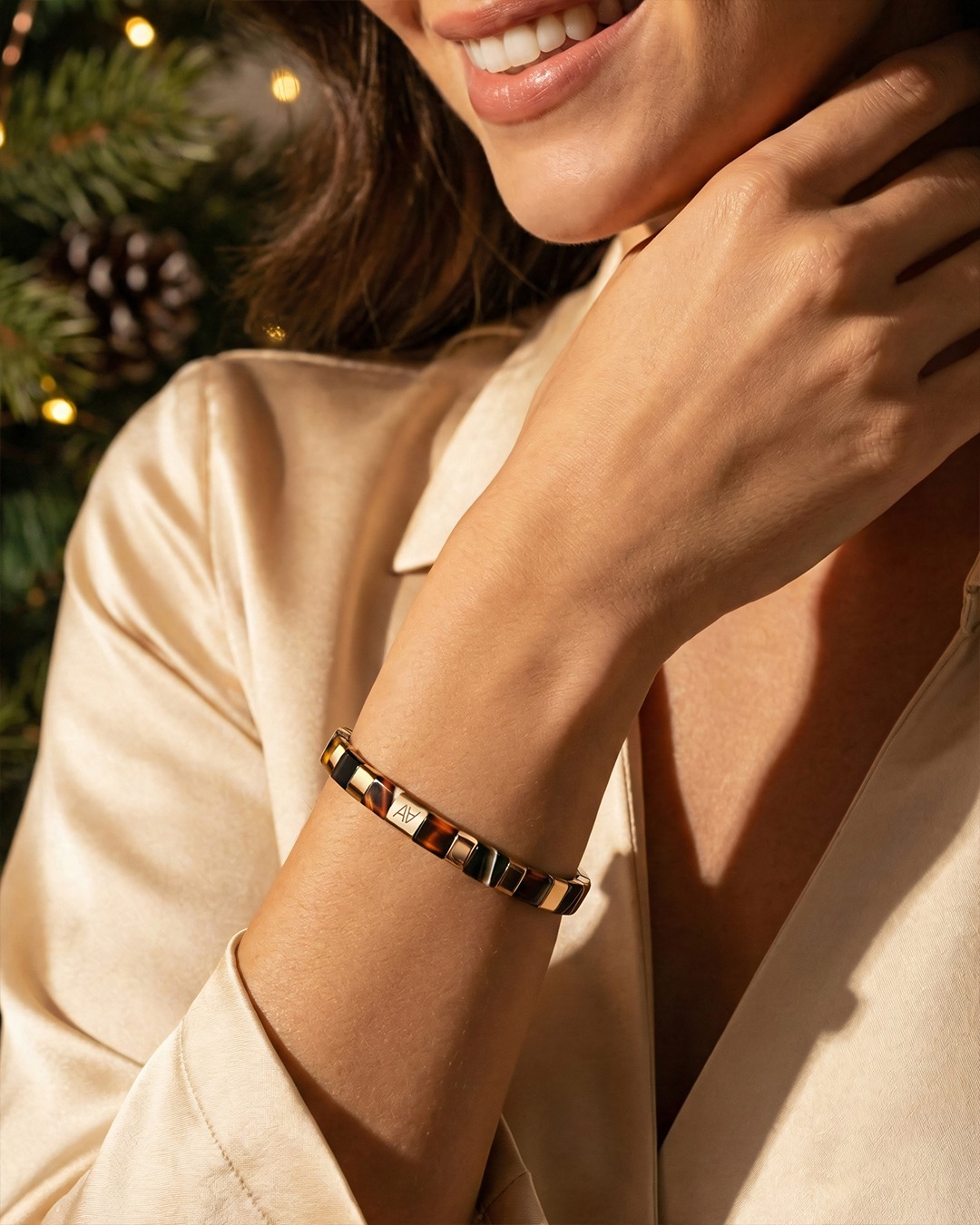 Bracelet Agate noire  Assoro