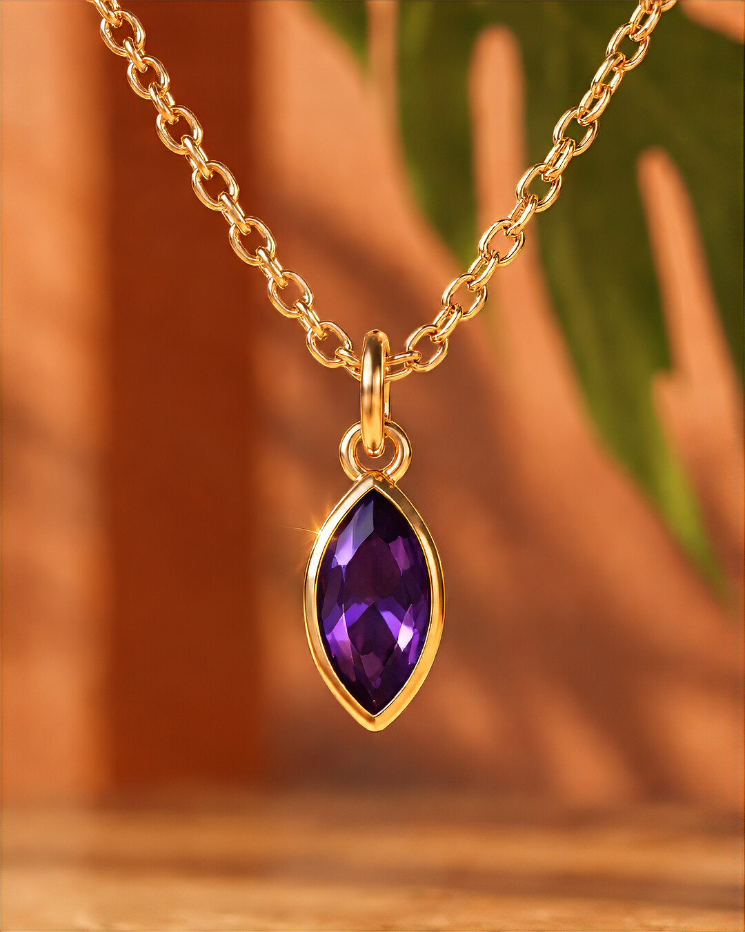 Pendentif Zircon violet Orviettina