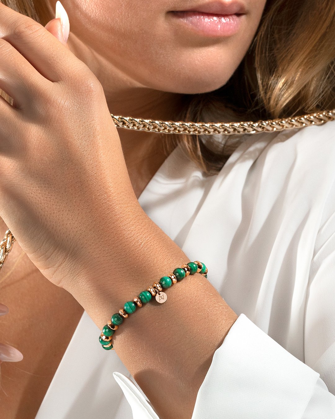 Lifestyle Bracelet Malachite Venoza