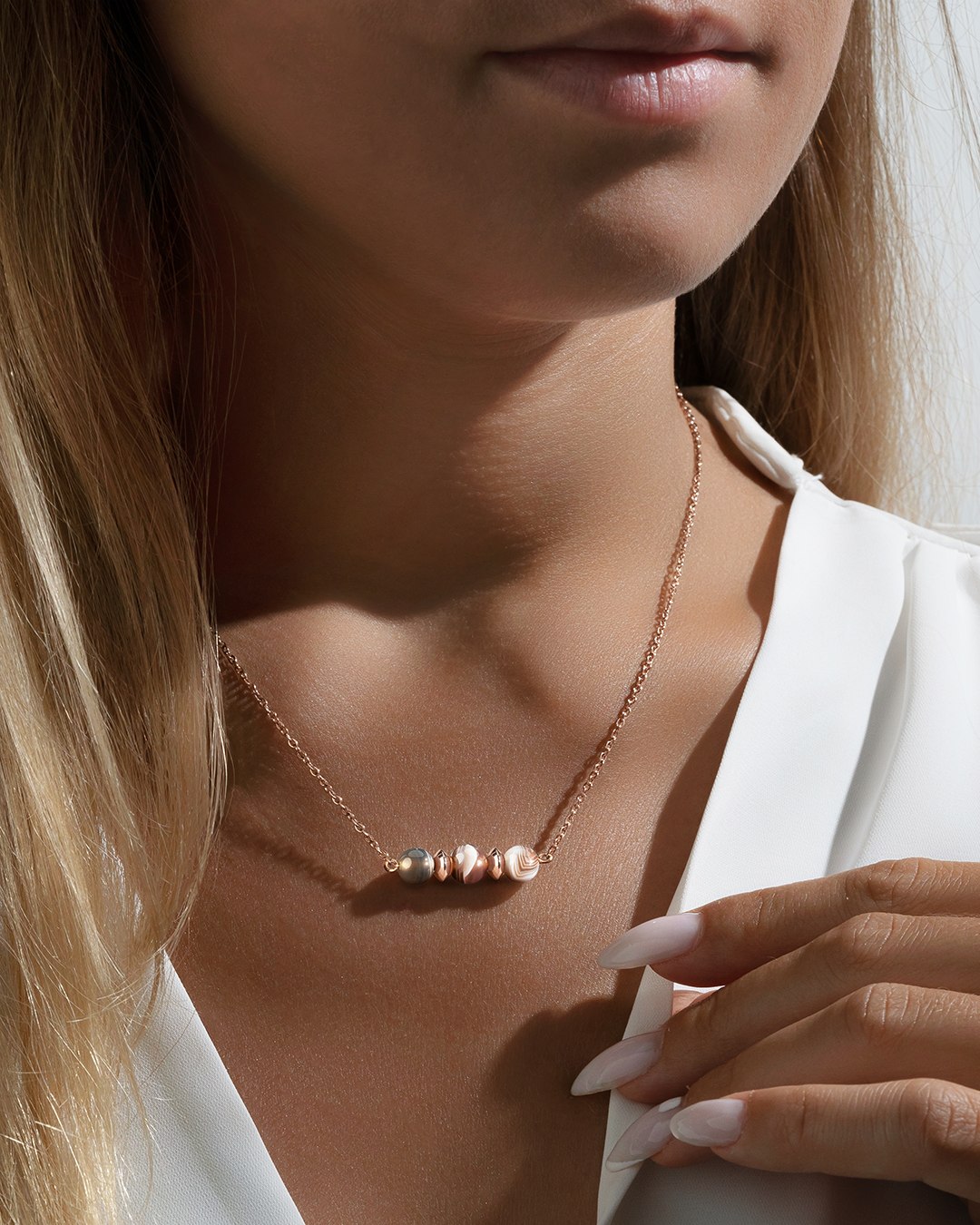 Pendentif Agate du Botswana Avellinia