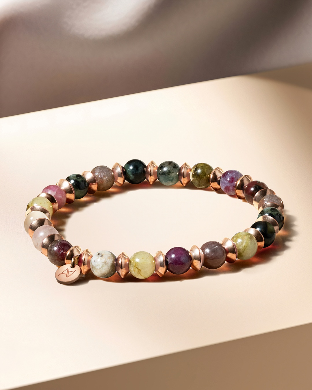 Packshot Bracelet Tourmaline multicolore Turino