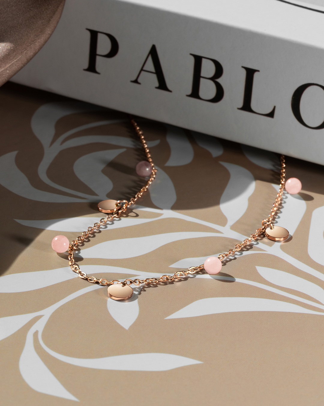 Packshot Pendentif Acier rosé inoxydable Comissinotto