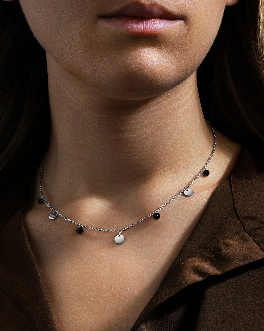 Pendentif Acier argenté inoxydable Toscanotto