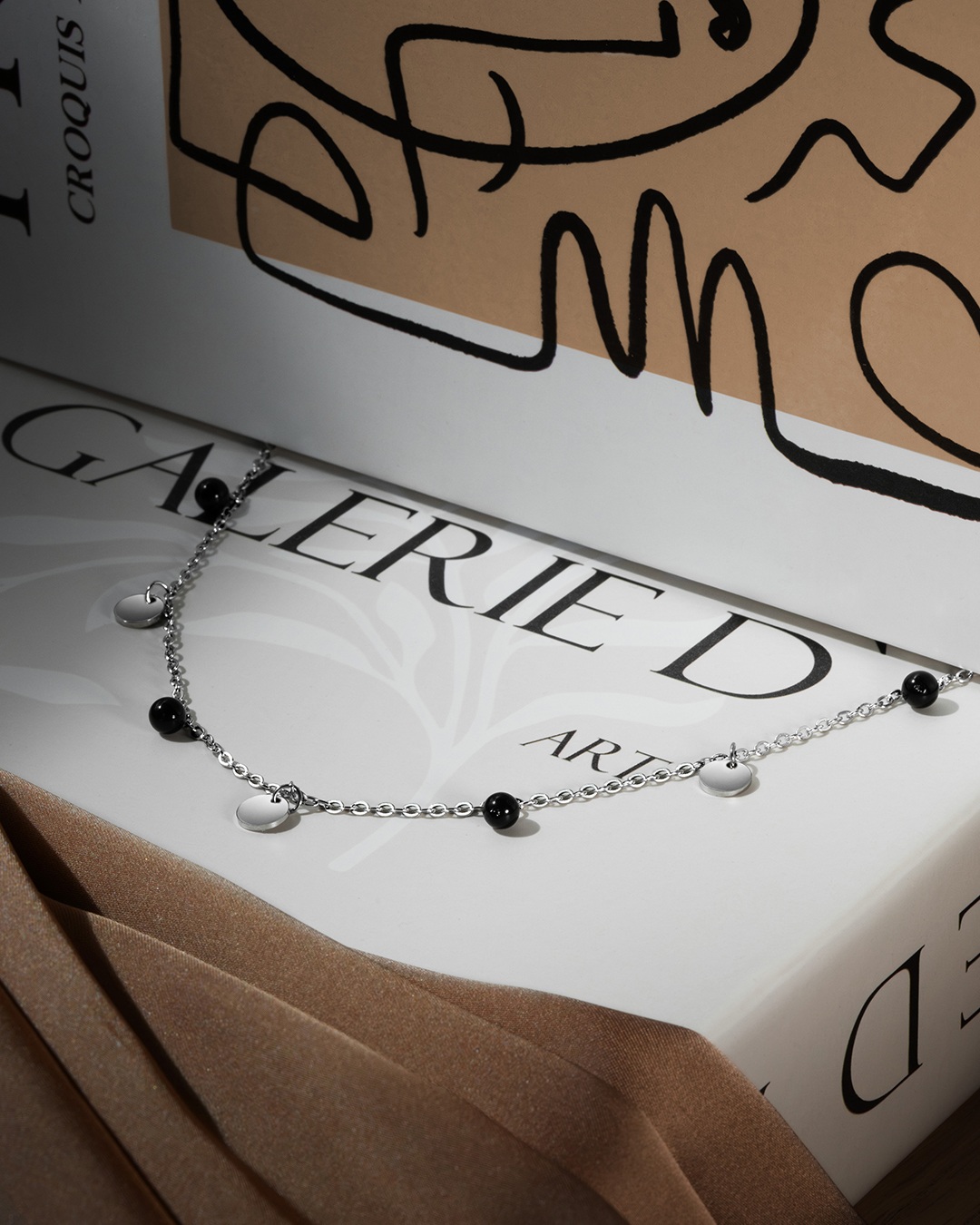 Packshot Pendentif Acier argenté inoxydable Toscanotto