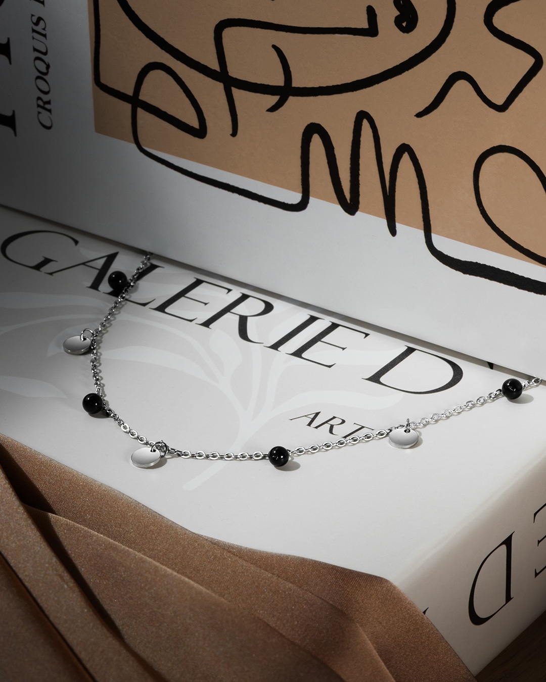 Packshot Pendentif Acier argenté inoxydable Toscanotto