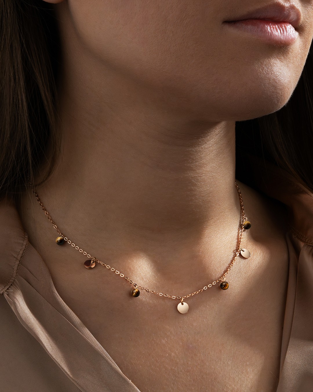 Pendentif Acier rosé inoxydable Messinotto